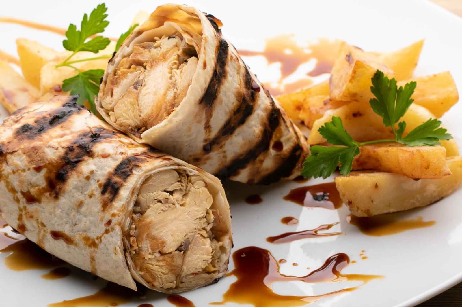 Wrap de Pollastre rostit